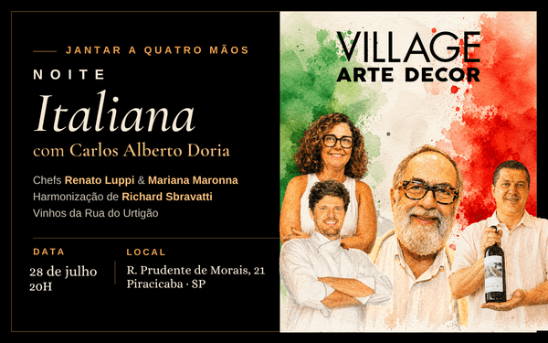 Noite Italiana com Carlos Alberto Doria