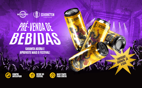 Pré-venda Oficial de Bebidas - Santa Bárbara Rock Fest 2026