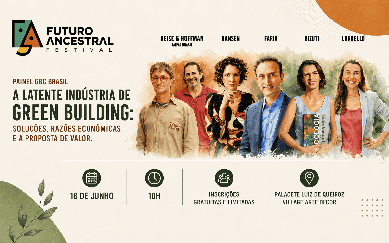 Festival Futuro Ancestral: Painel GBC Brasil