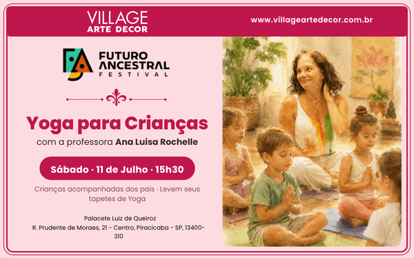 Aula de Yoga para Crianças - Com a Professora Ana Luisa Rochelle apresenta