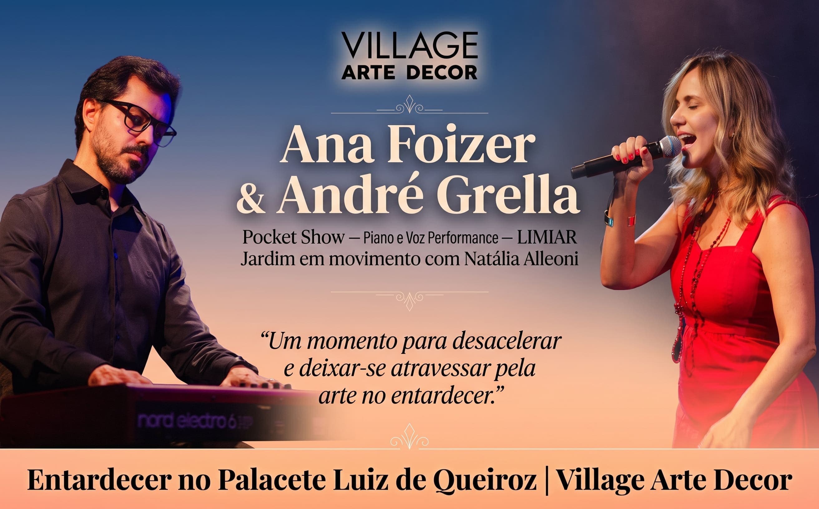 Ana Foizer e André Grella