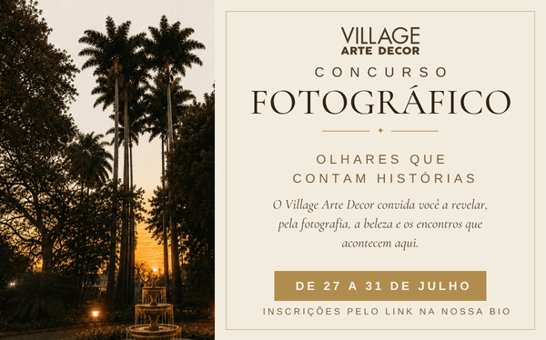 Concurso Fotográfico – Village Arte Decor 2026